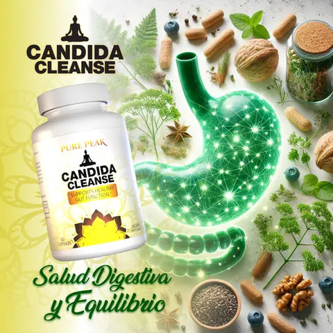 Candida Cleanse - Soporte para Intestino y Colon Ttt